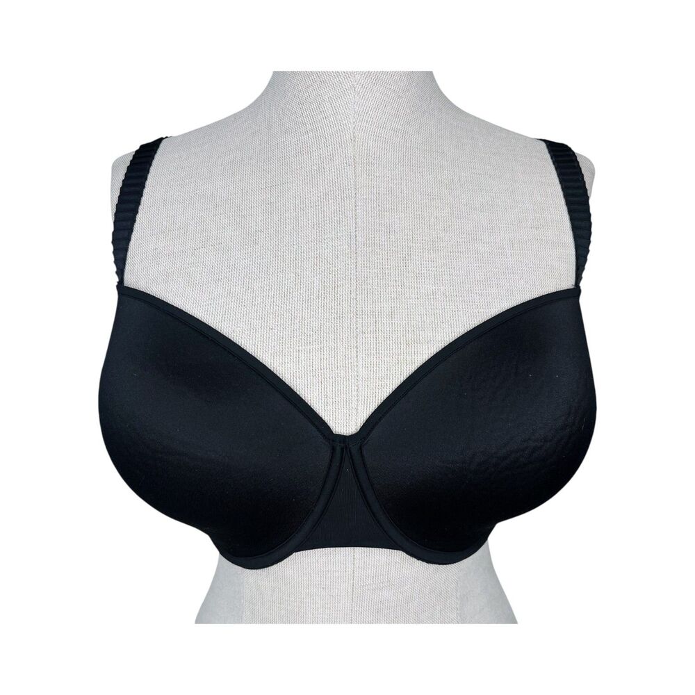 ThirdLove 24/7 Classic T-Shirt Bra sz 34G * Solid Black Underwire Smooth Cup